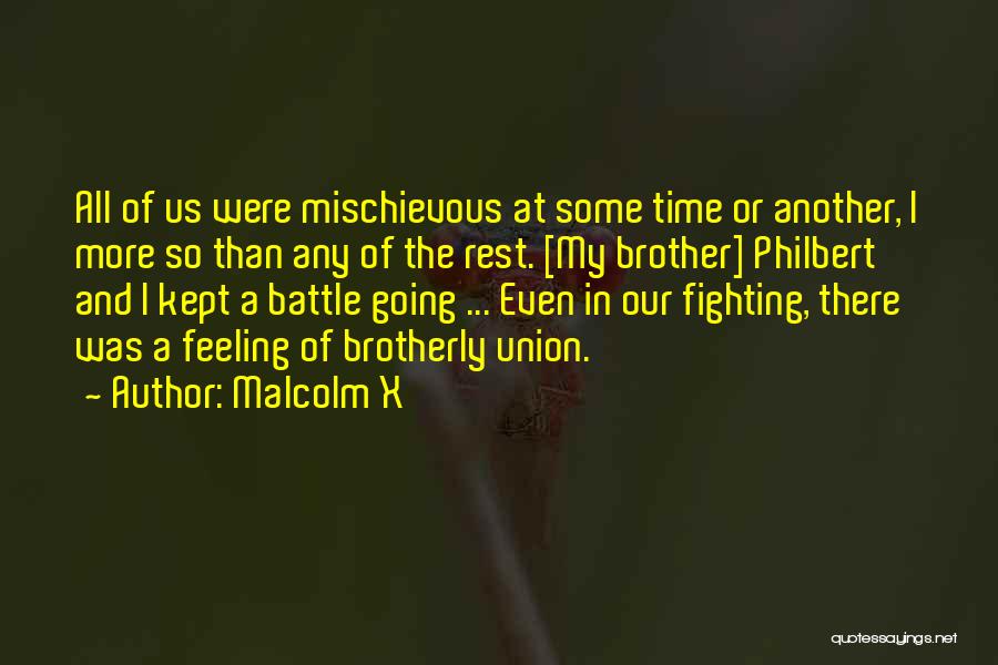 Fighting This Feeling Quotes By Malcolm X