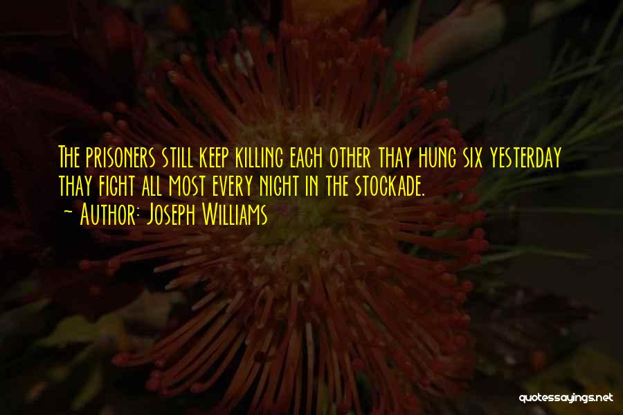 Fighting To Keep Someone Quotes By Joseph Williams