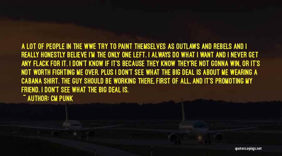 Fighting To Win Quotes By CM Punk