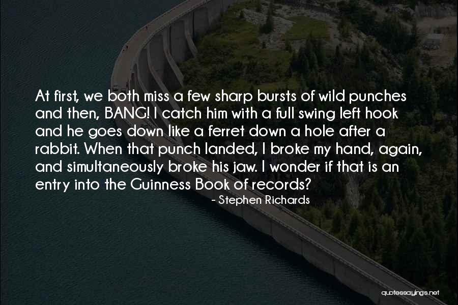 Fighting Violence With Violence Quotes By Stephen Richards Fighting Violence With Violence Quotes By Stephen Richards