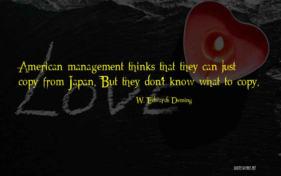 Fights And A Beating Quotes By W. Edwards Deming Fights And A Beating Quotes By W. Edwards Deming