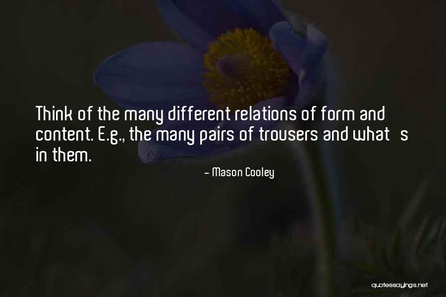 Fighty Pants Quotes By Mason Cooley Fighty Pants Quotes By Mason Cooley