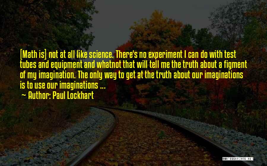 Figment Of My Imagination Quotes By Paul Lockhart