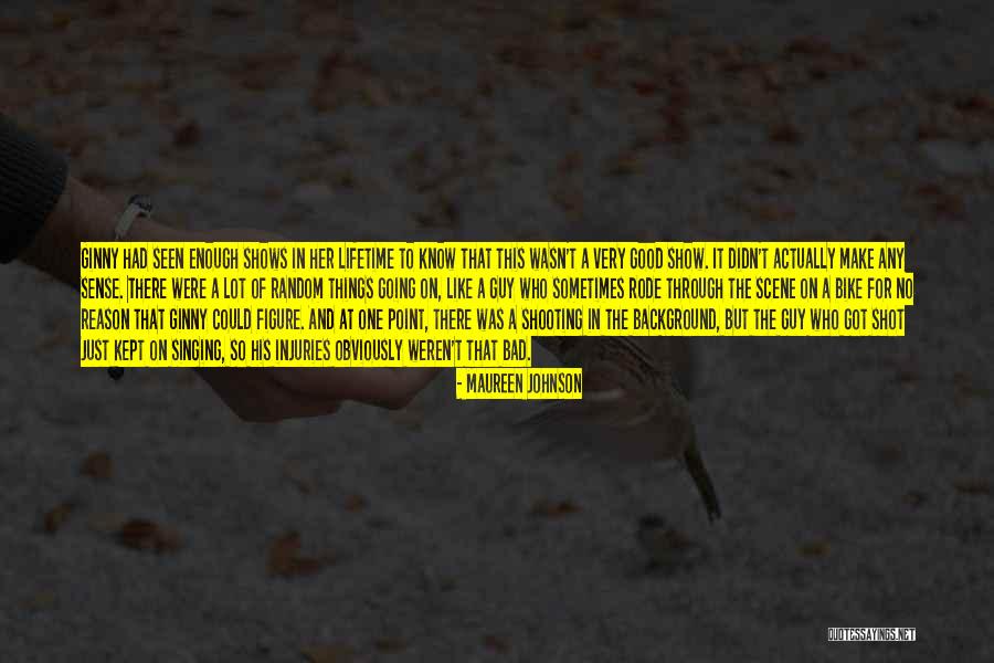 Figure And Background Quotes By Maureen Johnson Figure And Background Quotes By Maureen Johnson