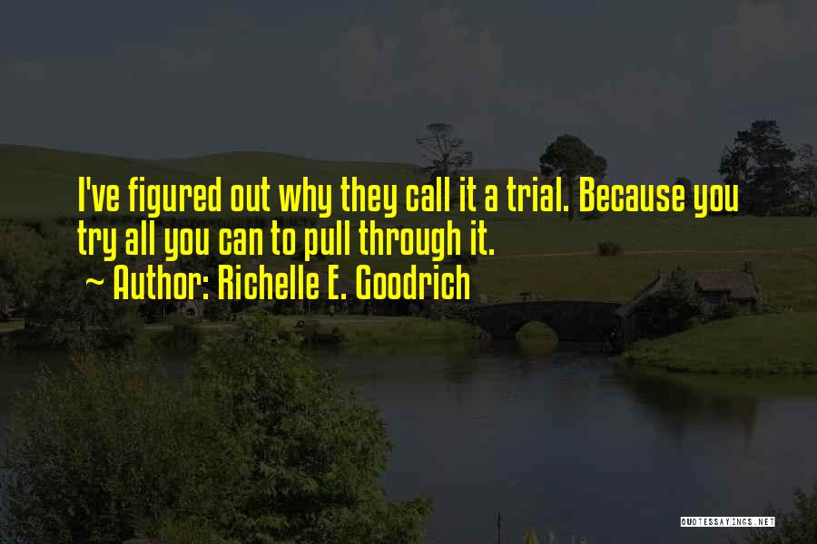 Figured You Out Quotes By Richelle E. Goodrich