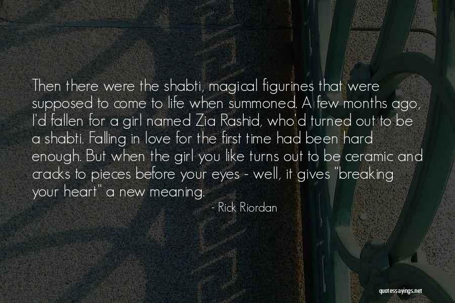 Figurines Quotes By Rick Riordan