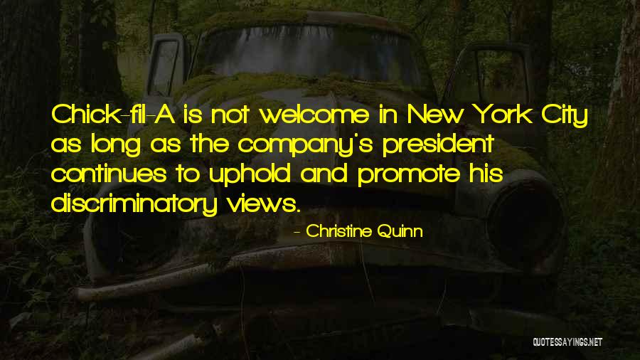 Fil Quotes By Christine Quinn Fil Quotes By Christine Quinn