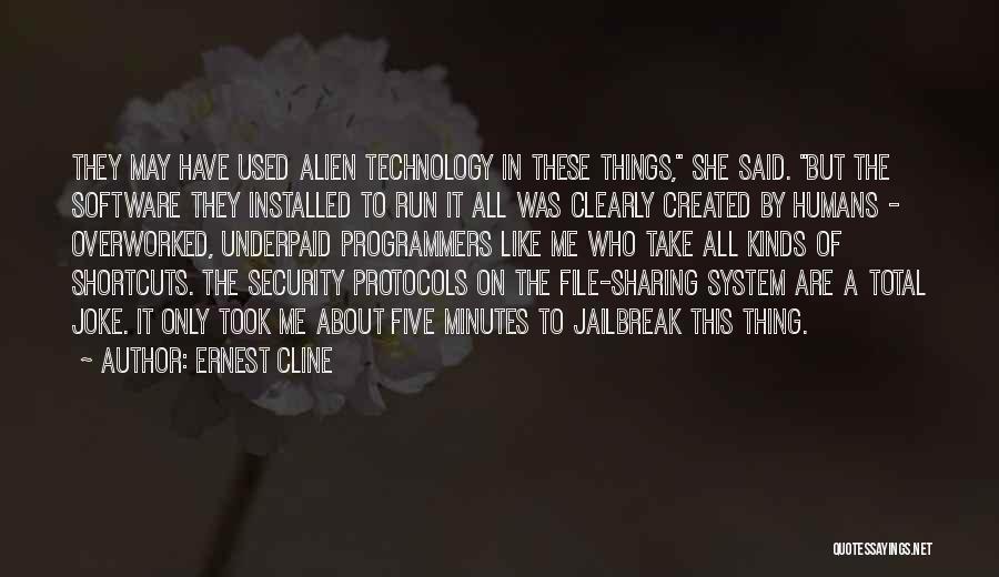 File Sharing Quotes By Ernest Cline
