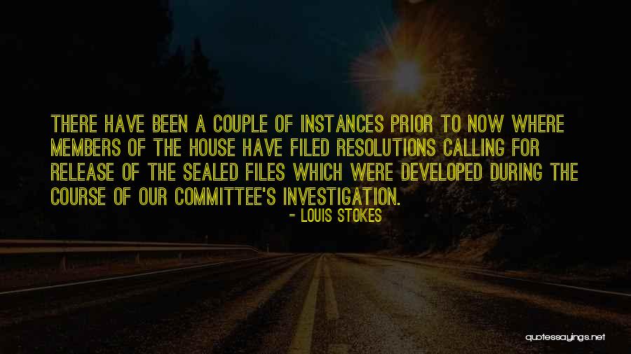 Filed Quotes By Louis Stokes Filed Quotes By Louis Stokes
