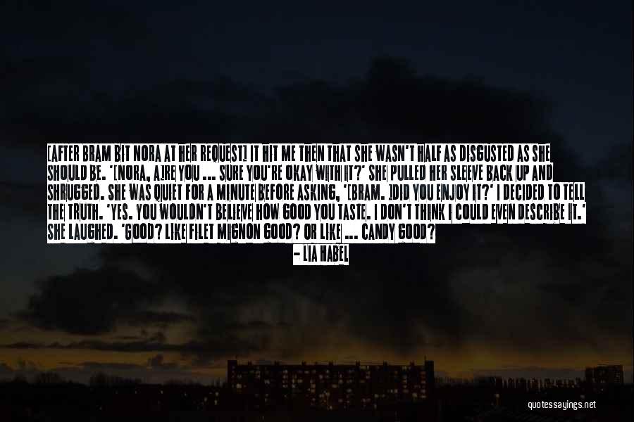 Filet Quotes By Lia Habel Filet Quotes By Lia Habel