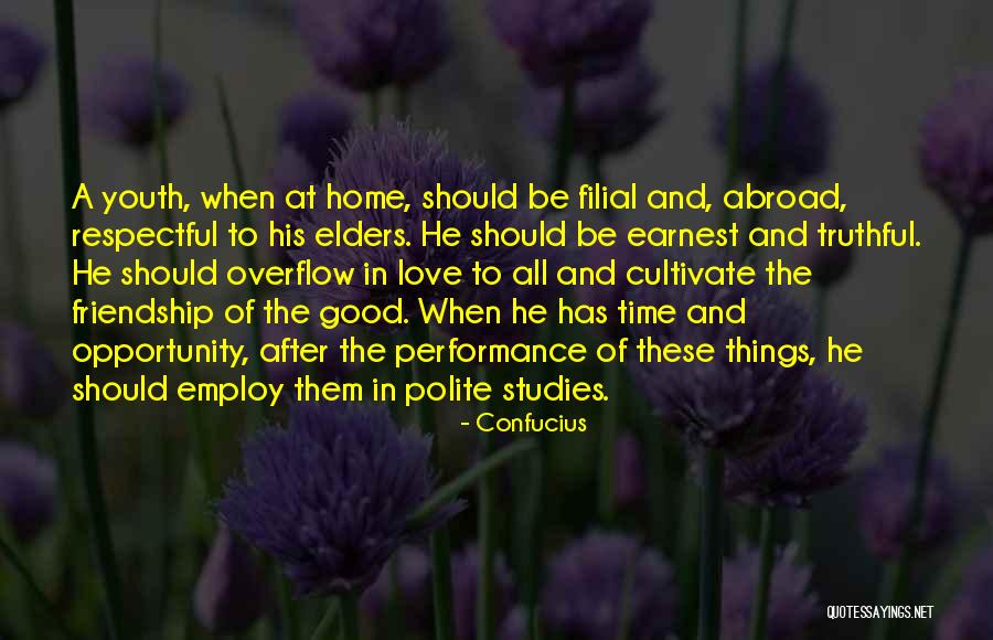 Filial Quotes By Confucius Filial Quotes By Confucius