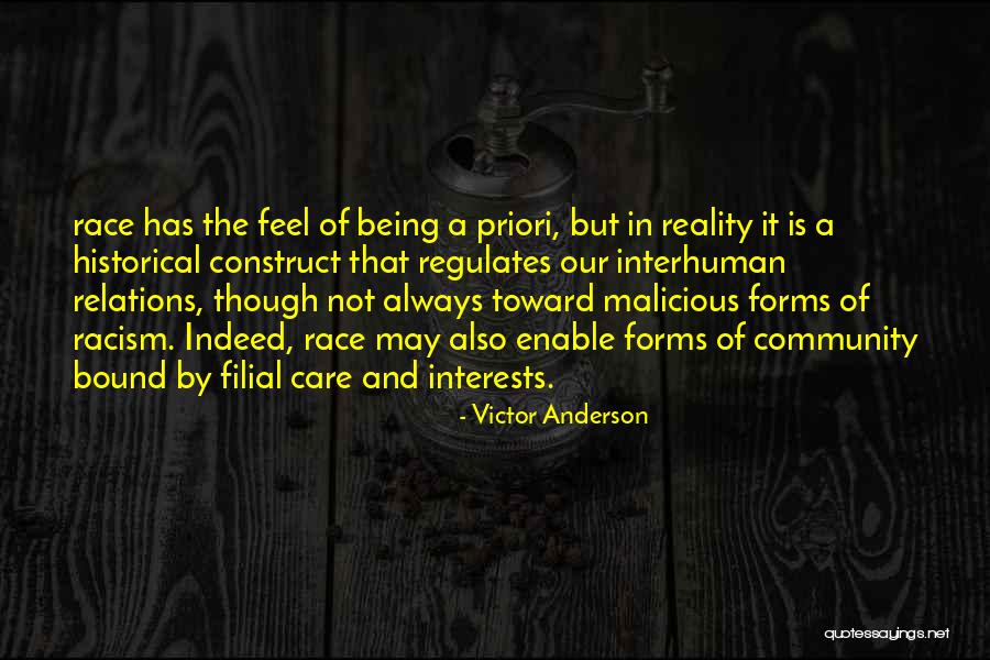 Filial Quotes By Victor Anderson