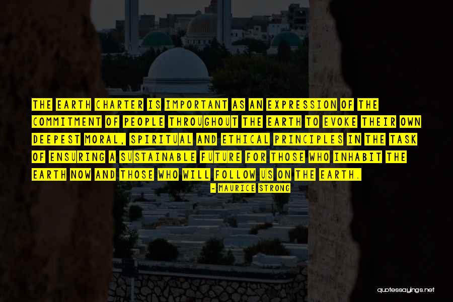 Filiou Artist Quotes By Maurice Strong Filiou Artist Quotes By Maurice Strong