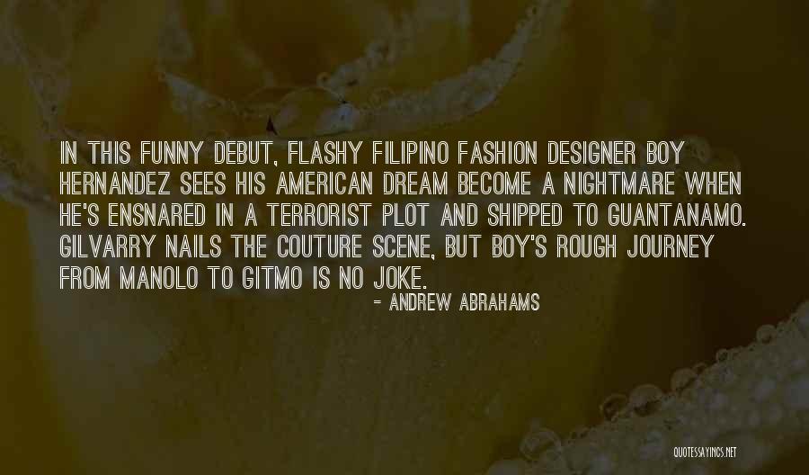 Filipino Joke Quotes By Andrew Abrahams