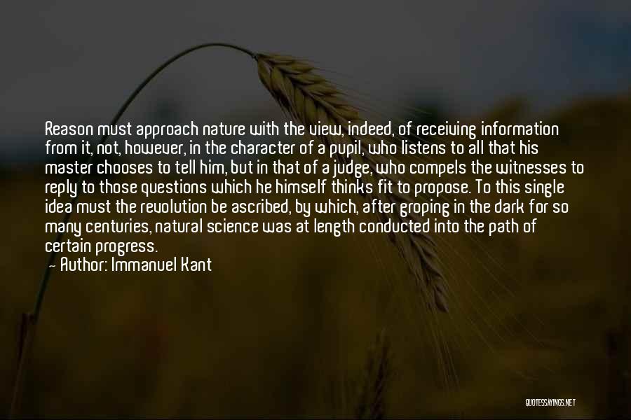 Filipino Subject Quotes By Immanuel Kant