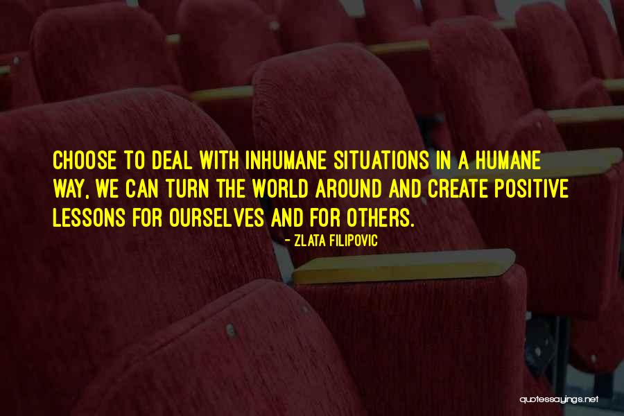 Filipovic Quotes By Zlata Filipovic Filipovic Quotes By Zlata Filipovic