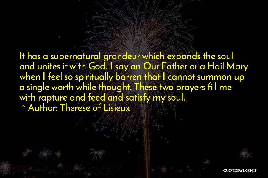 Fill Me Up Quotes By Therese Of Lisieux