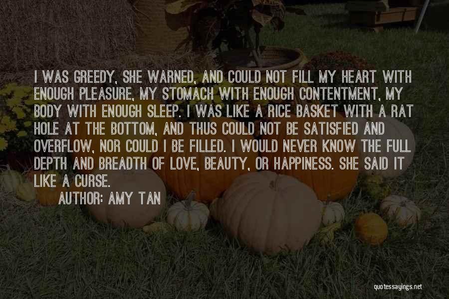 Fill My Heart With Love Quotes By Amy Tan