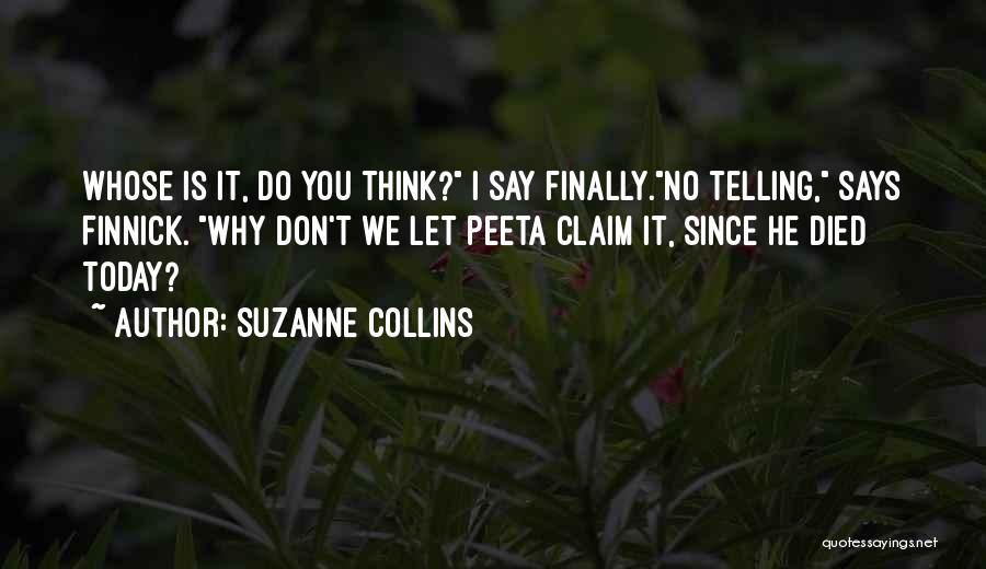 Fillies Bakery Quotes By Suzanne Collins