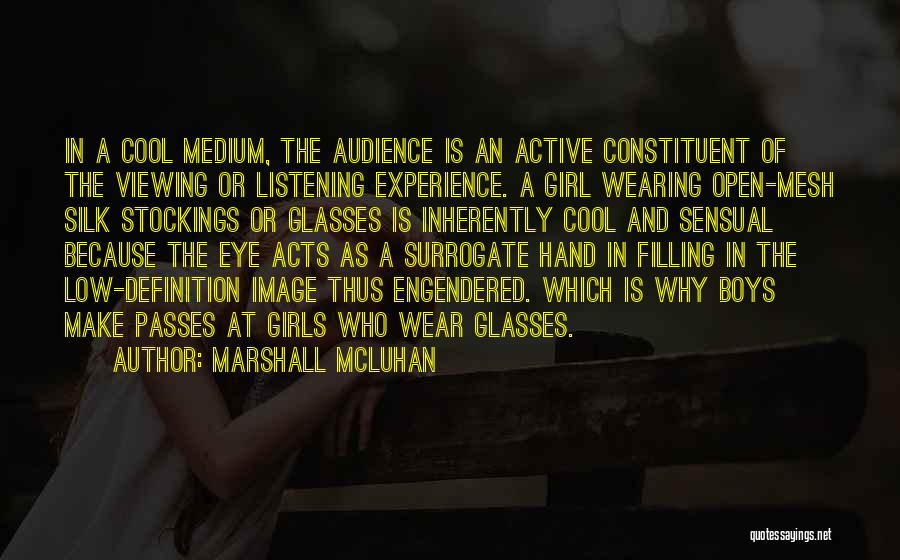 Filling Low Quotes By Marshall McLuhan