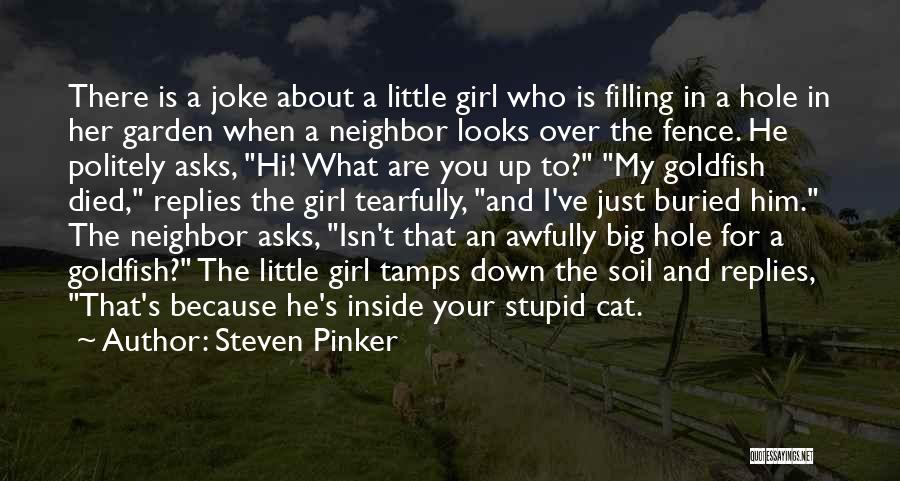 Filling Quotes By Steven Pinker