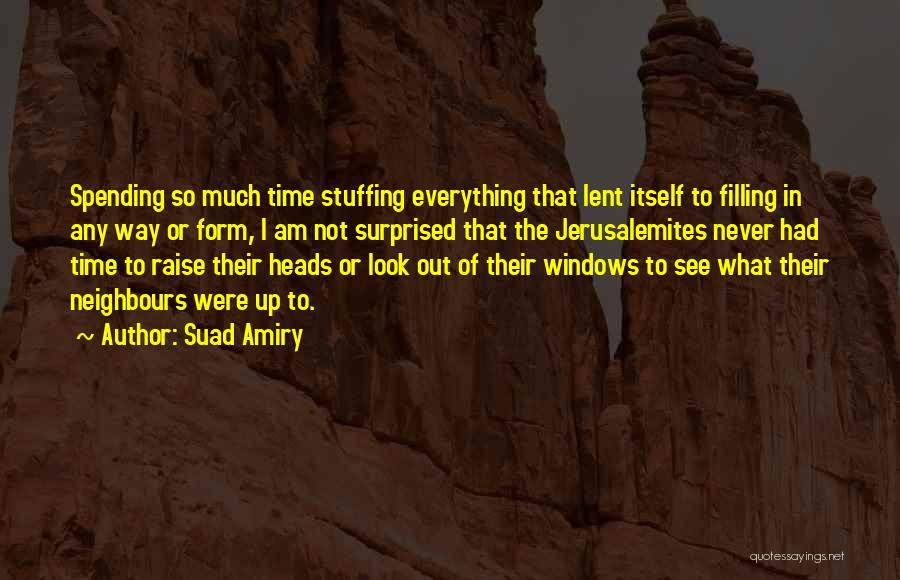Filling Quotes By Suad Amiry