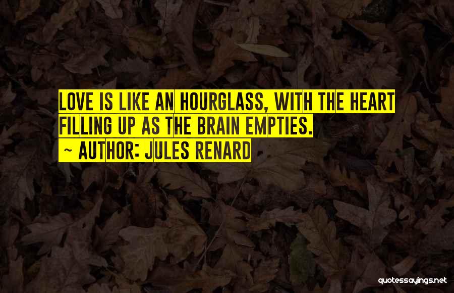 Filling Your Heart With Love Quotes By Jules Renard