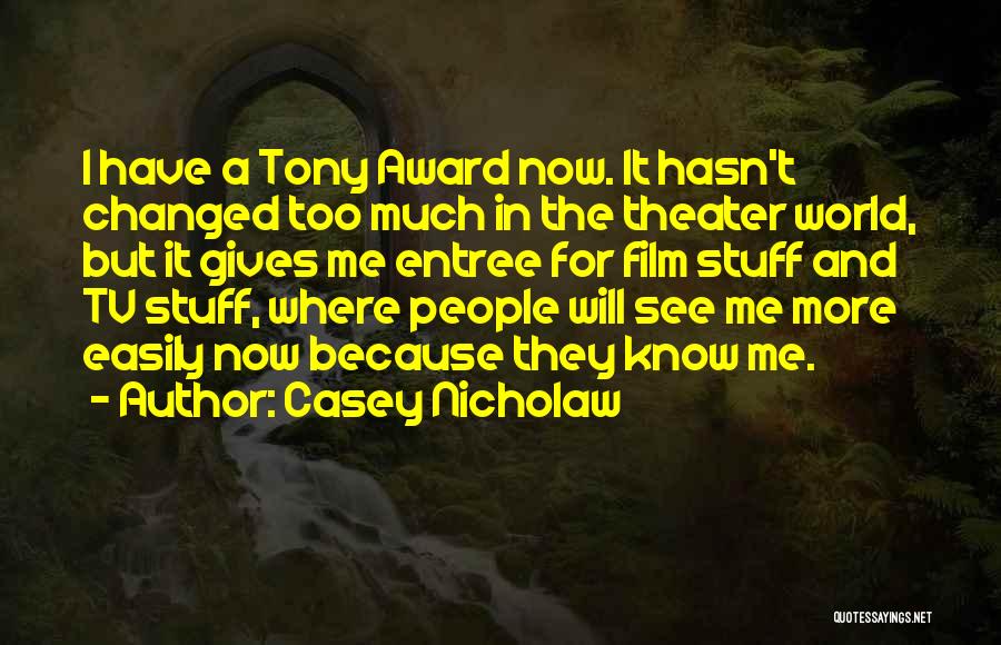 Film And Tv Quotes By Casey Nicholaw