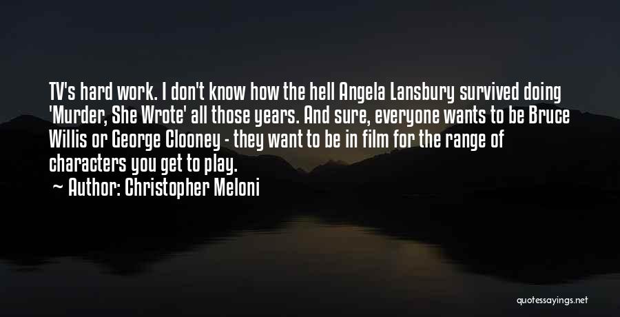 Film And Tv Quotes By Christopher Meloni