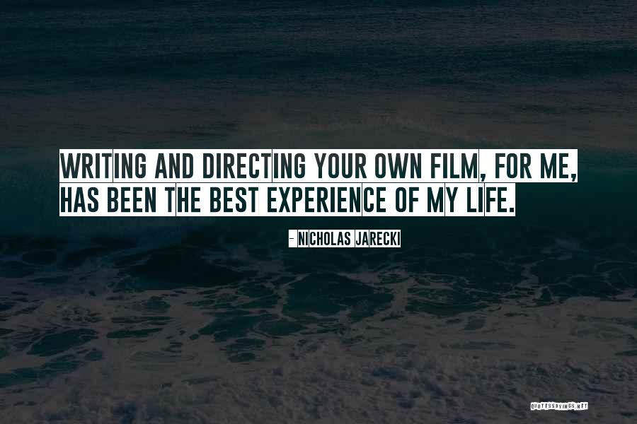 Film Directing Quotes By Nicholas Jarecki Film Directing Quotes By Nicholas Jarecki