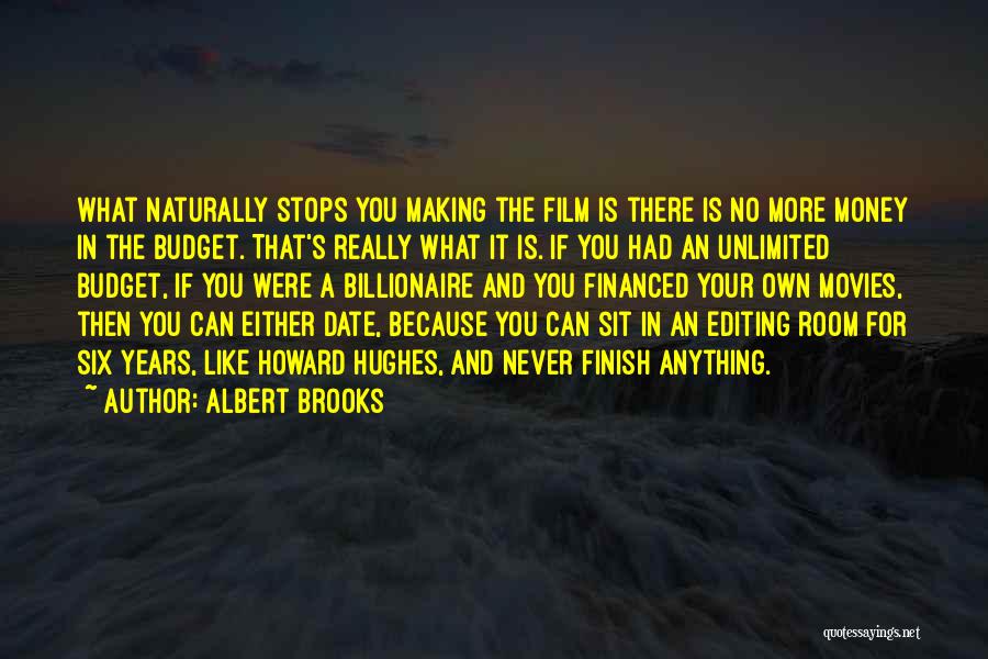 Film Editing Quotes By Albert Brooks