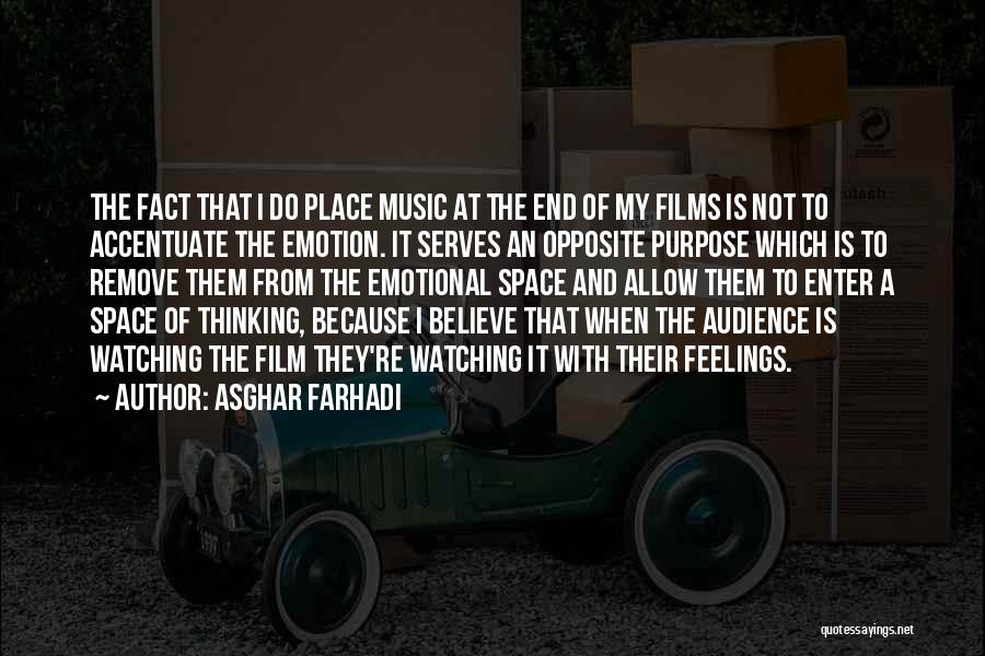 Film Music Quotes By Asghar Farhadi