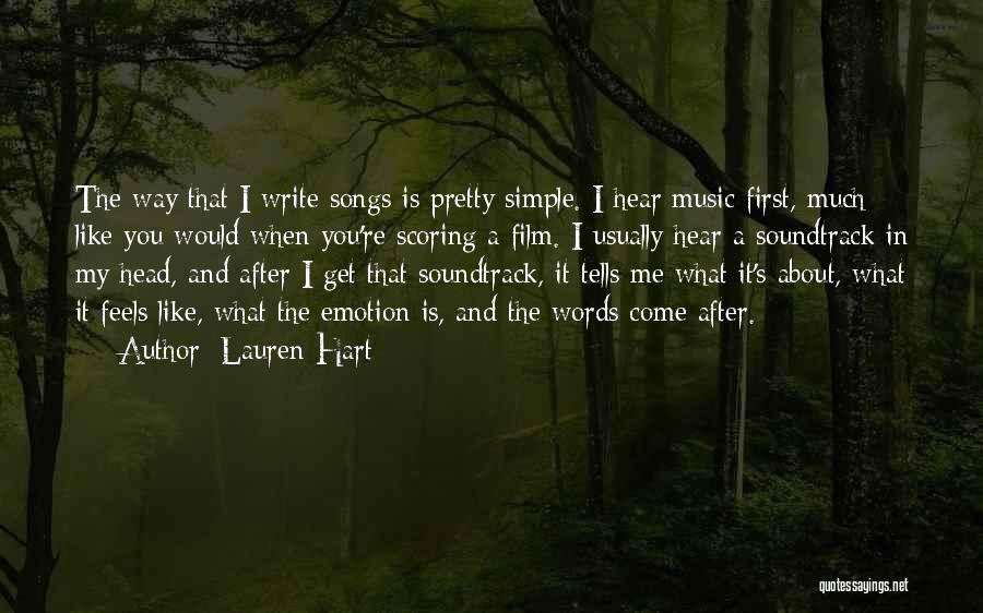 Film Music Quotes By Lauren Hart