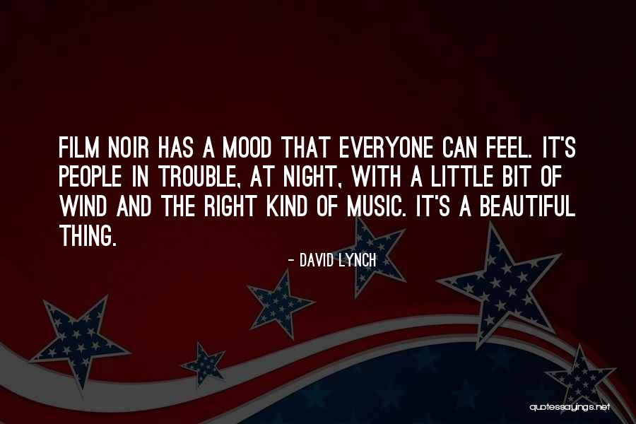 Film Noir Quotes By David Lynch