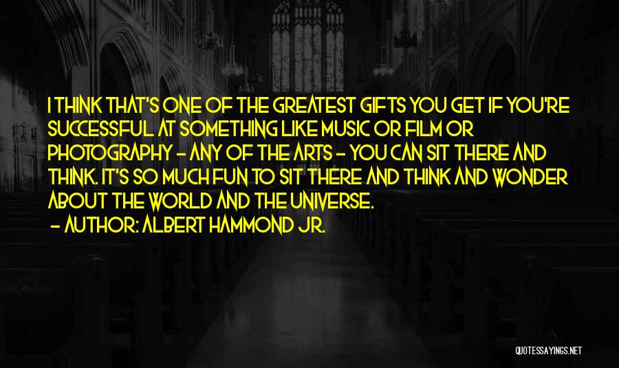 Film Photography Quotes By Albert Hammond Jr.