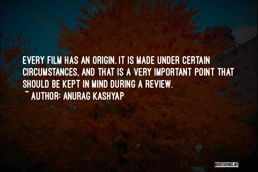 Film Review Quotes By Anurag Kashyap