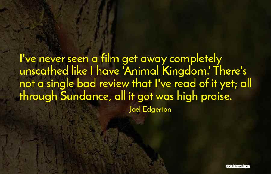 Film Review Quotes By Joel Edgerton