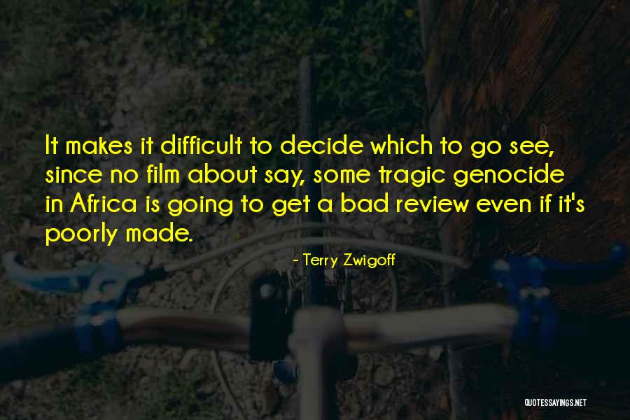 Film Review Quotes By Terry Zwigoff