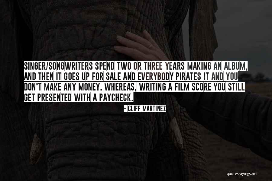 Film Score Quotes By Cliff Martinez Film Score Quotes By Cliff Martinez