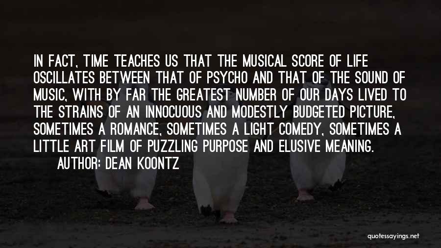 Film Score Quotes By Dean Koontz