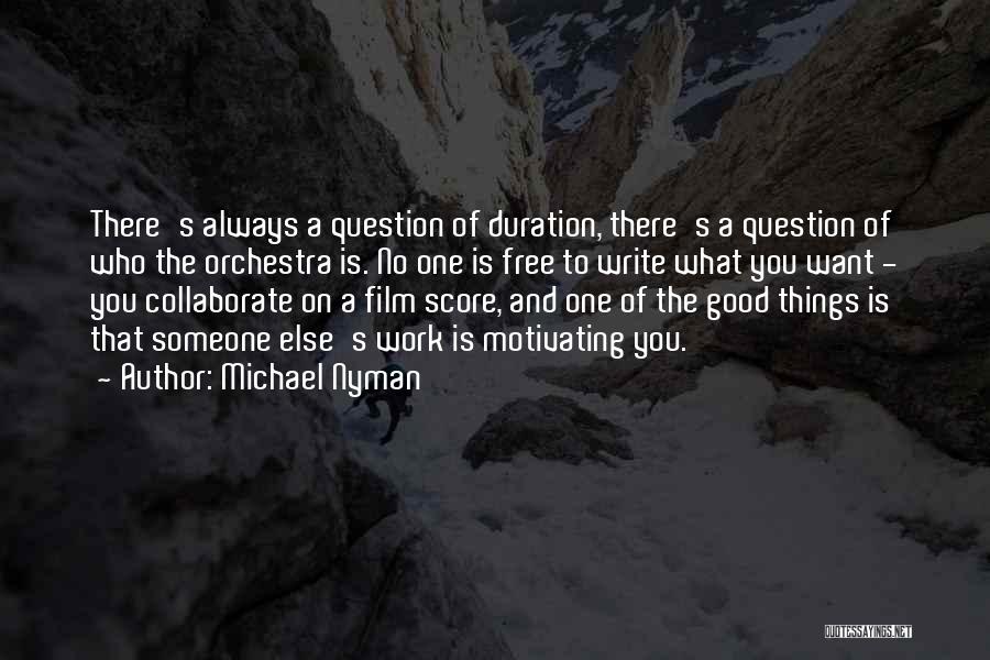 Film Score Quotes By Michael Nyman
