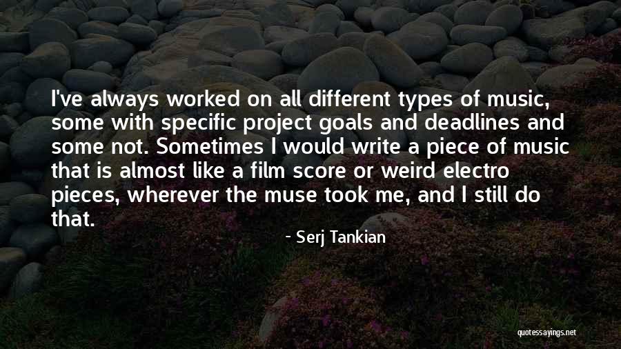 Film Score Quotes By Serj Tankian Film Score Quotes By Serj Tankian