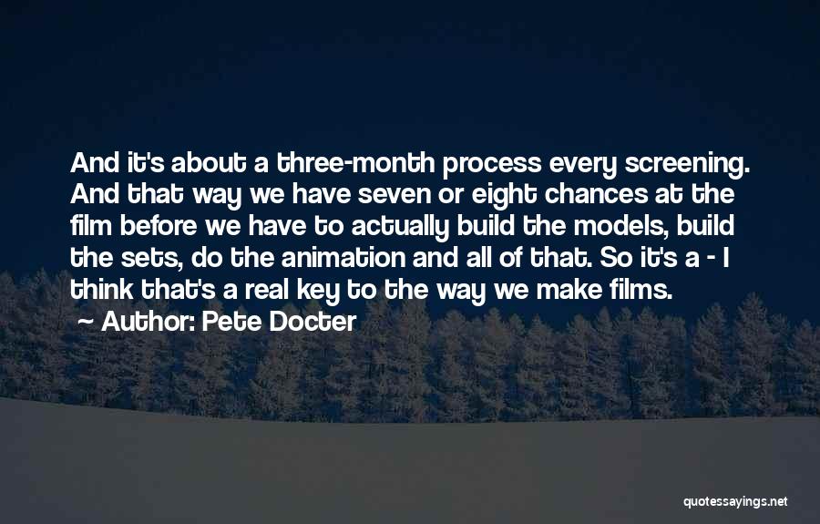 Film Sets Quotes By Pete Docter