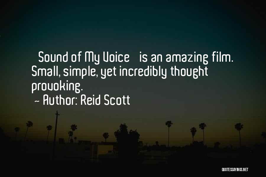 Film Sound Quotes By Reid Scott