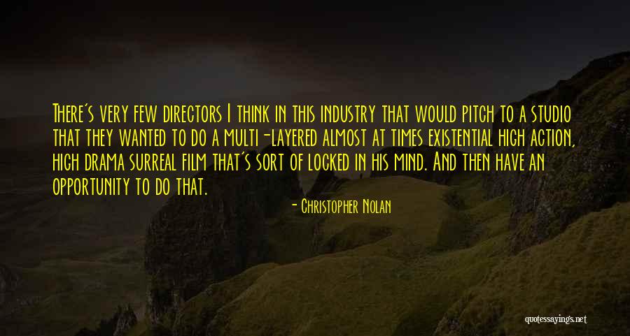 Film Studio Quotes By Christopher Nolan