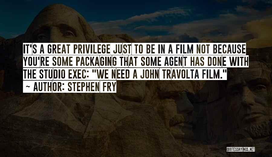 Film Studio Quotes By Stephen Fry