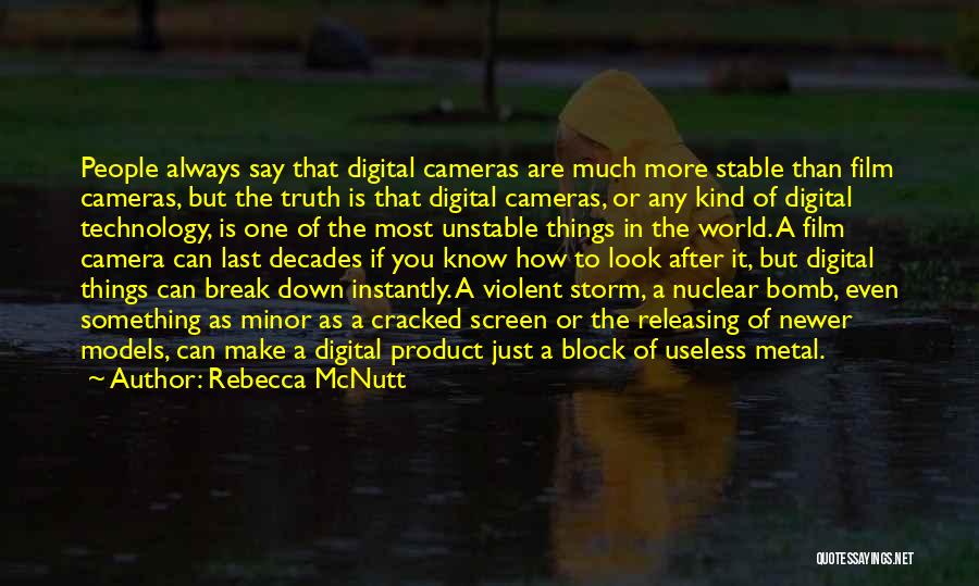 Film Vs Digital Quotes By Rebecca McNutt