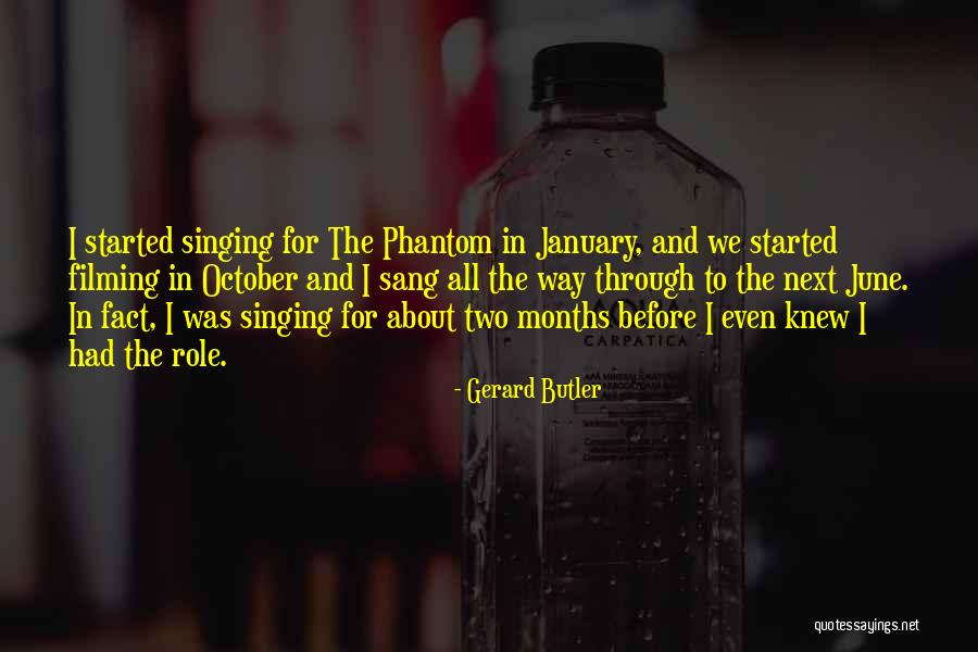 Filming Quotes By Gerard Butler Filming Quotes By Gerard Butler