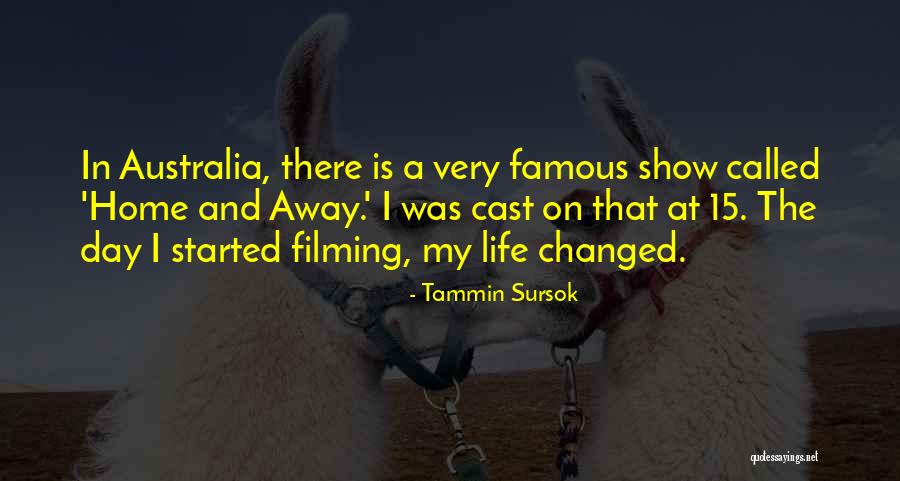 Filming Quotes By Tammin Sursok