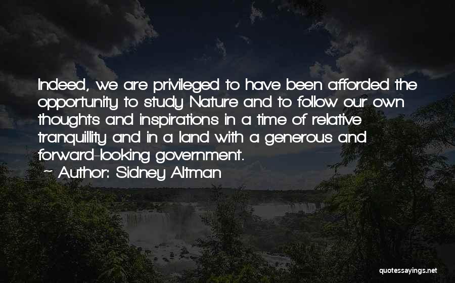 Filosofija Znacenje Quotes By Sidney Altman
